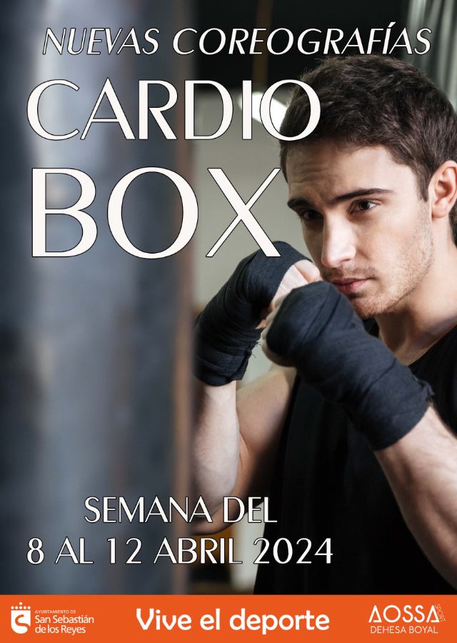 CARTEL NUEVAS COREOGRAFIAS CARDIO-BOX del_8_al_12_abril_2024_A3
