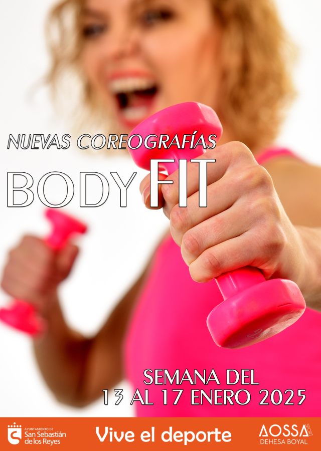 Cartel NUEVAS COREOS BODY FIT del_13_al_17_enero_2025_A3